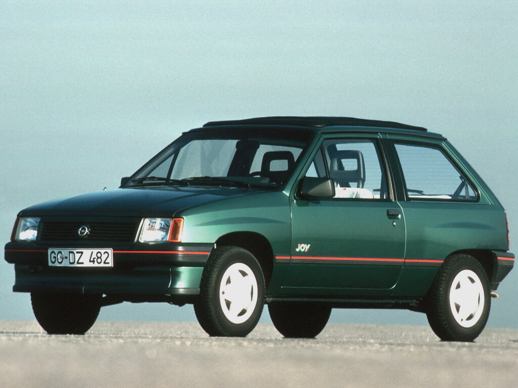 Opel Corsa (S83) 1 поколение, рестайлинг, хэтчбек 3 дв. (08.1987 - 08.1990)
